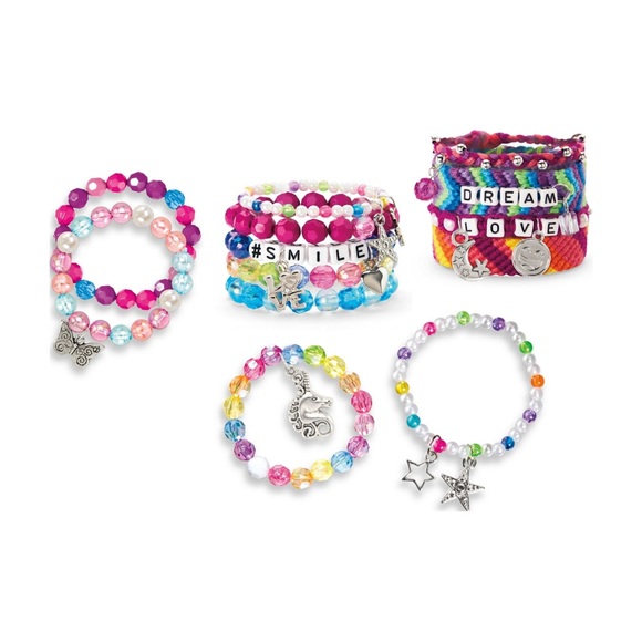 Cra-Z-Art Be Inspired Ultimate Bracelet Studio, 41 Piece Kit - Picture 4 of 12